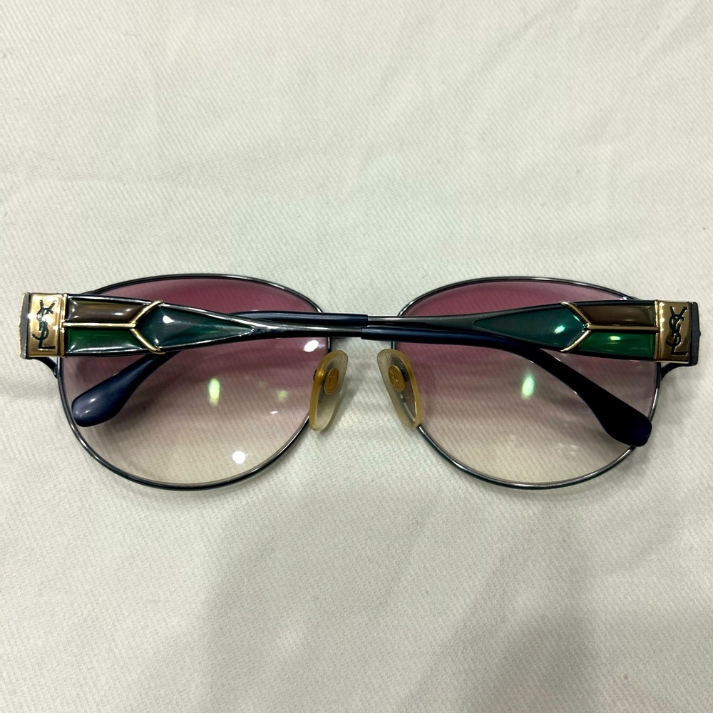 Yves Saint Laurent (YSL) Vintage Stained Glass Sunglasses - Picture 3 of 4